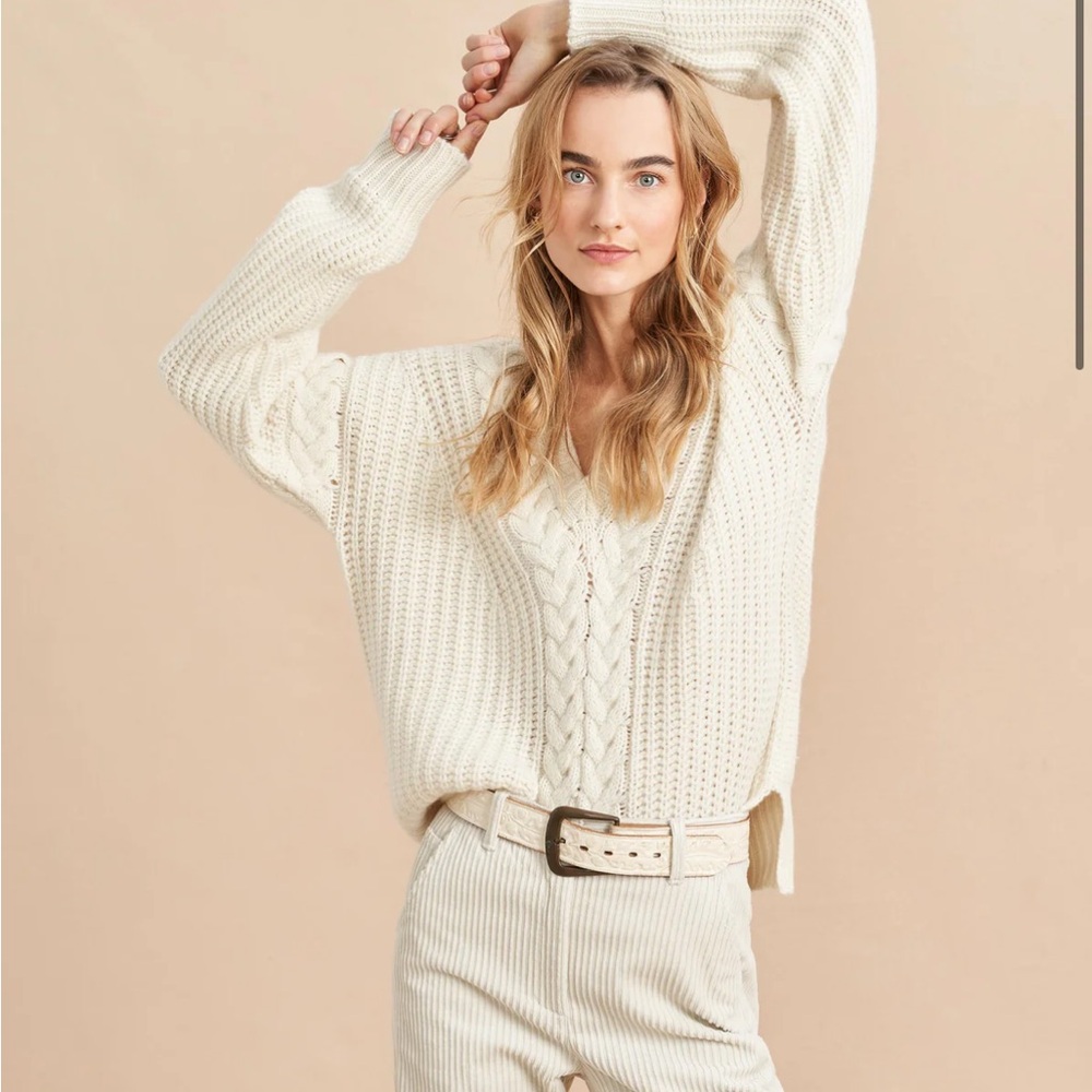 La Ligne Scotia V Neck Sweater